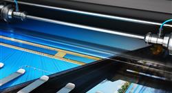 printer printing color photo