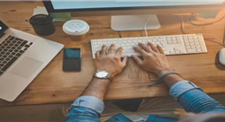 hands on a keyboard 